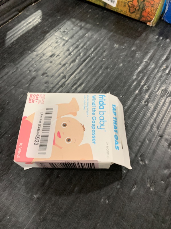 Photo 1 of Frida Baby Windi Gas Passer, Baby Gas Relief, Colic Baby Relief, Made in USA, 100% Natural, Safe & Effective Instant Constipation Relief for Babies & Infants, 10ct