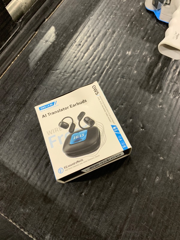 Photo 1 of AI Language Translation Earbuds, (Black)-5.21