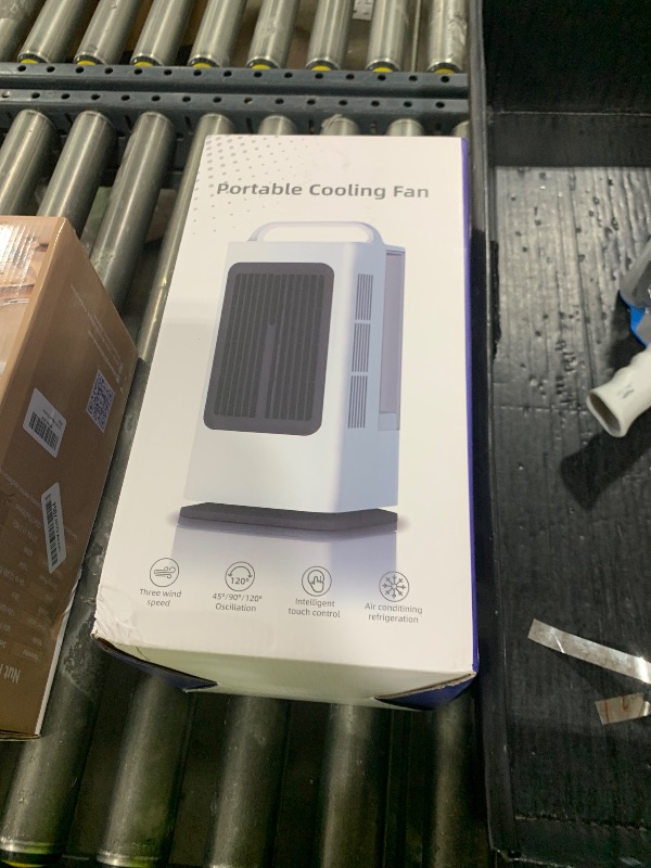 Photo 1 of XAMATTS Portable Air Conditioners, 1700ml Evaporative Air Cooler with Remote, 120° Oscillating Mini Air Conditioner Portable with 3 Speeds & 1-7H Timer, Portable AC Unit Fan for Indoors Bedroom Office