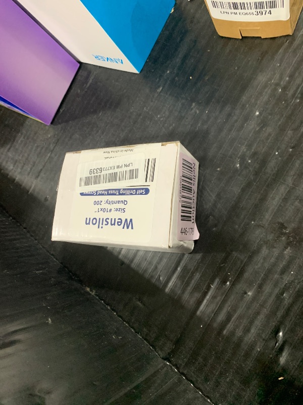 Photo 1 of (200 pcs) Wensilon #10×1” for Sheet Metal Self-Tapping Screws 410 Black Stainless Steel Truss Head High-Strength Quick Tapping