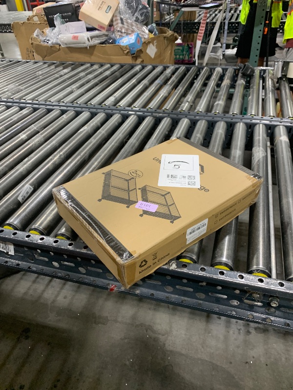 Photo 1 of Under Bed Storage Containers with Wheels, Under Bed Shoe Storage Organizer Drawer, Tool-free Assembly Metal Storage Containers for Bedroom Clothes Shoes Blankets -2PCK