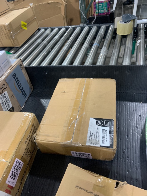 Photo 1 of Spartan Industrial - 9" X 12" Open-End Flat Bags (1000 Count) 1.1 Mil Clear Poly Bags for Clothing, Art, Journal Packaging (Do Not Have Seal and Do Not Have Prints)