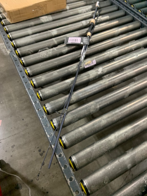 Photo 1 of Pflueger 6'6" President XT Spinning Rod, Medium Heavy Power, 2-Piece Graphite Rod, Light and Sensitive Fishing Rod Ideal for Bass, Walleye, Panfish, Trout and Steelhead