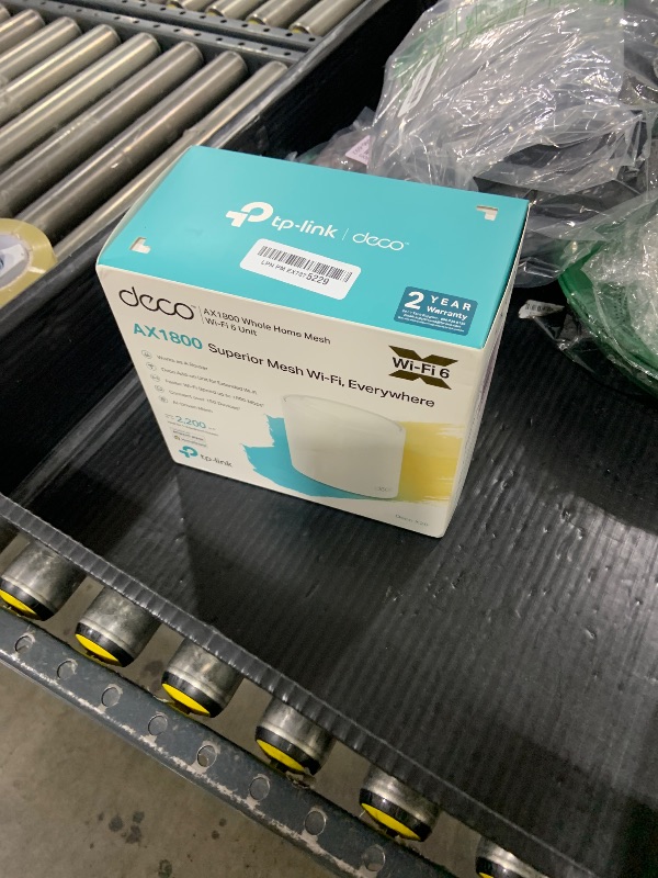 Photo 1 of TP-Link Deco WiFi 6 Mesh WiFi System(Deco X20) - Covers up to 2200 Sq.Ft, Replaces Wireless Internet Routers and Extenders, 1-Pack