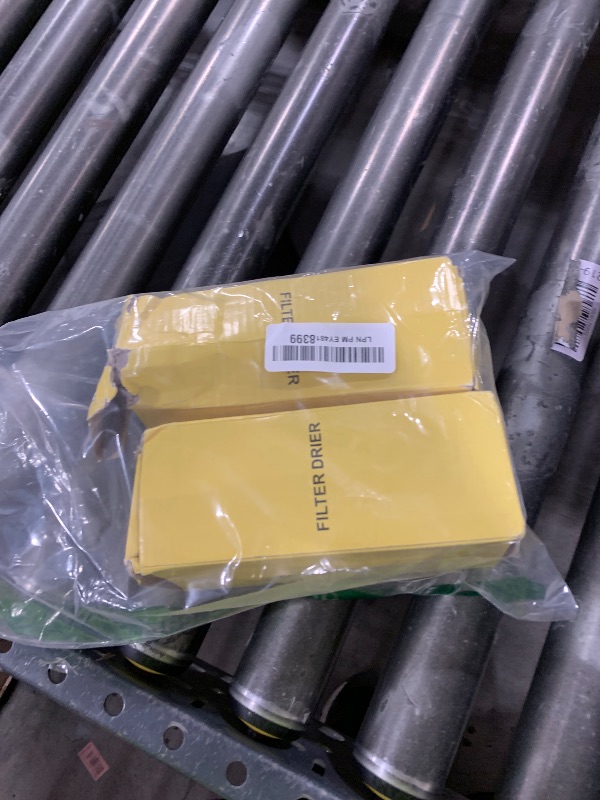 Photo 1 of Threlaco 2 Pcs Flow Filter Drier for Heat Pump Refrigerant Filter Drier 3/8 Sweat Ek-083s for Hfc Heat Pump Straight Cool Air Conditioners Refrigeration Heating Systems from 1 to 5 Tons