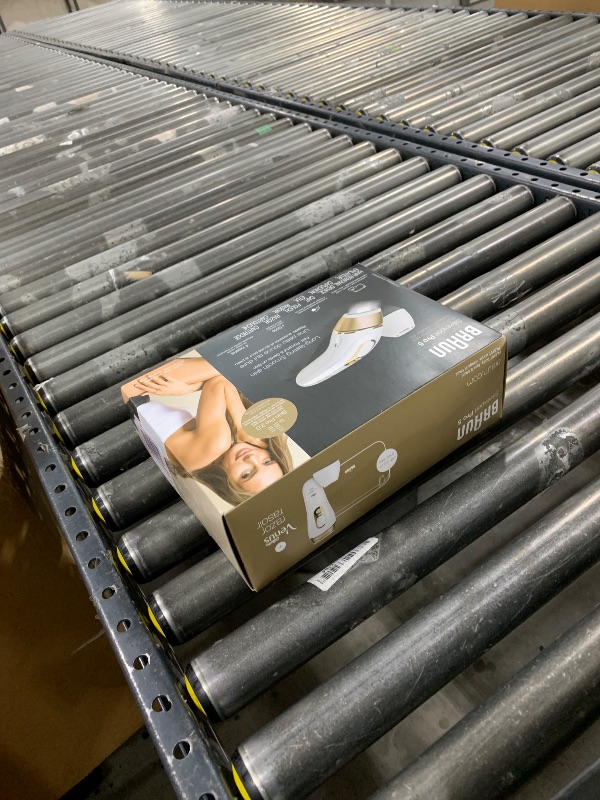 Photo 1 of Braun Smart IPL, Silk·Expert Pro 5: at Home Laser Hair Removal for Women and Men, Permanent Visible Hair Reduction in Hair Regrowth for Body & Face, Soft Pouch and Precision Head, IPL5157
