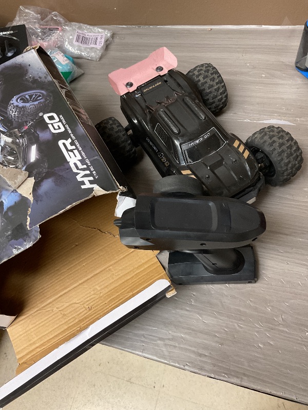 Photo 1 of HYPER GO H16BM 1/16 RTR Brushless Fast RC Cars for Adults, Max 42mph Electric Off-Road RC Truck, High Speed RC Car 4X4 Remote Control Car with 2 Lipo Batteries for Adult, Compatible 3S Lipo