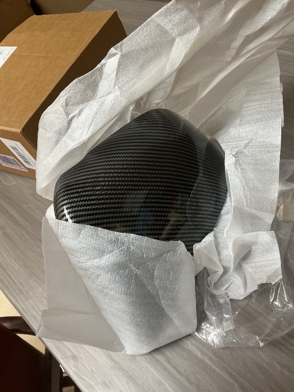 Photo 1 of StarYtbl 2Pcs ABS Mirror Caps Guard Tesla Model Y Rearview Cover, Compatible with Model Y 2021-2024, Not Fit 2025 Model Y Refresh Juniper, Rear Side Mirror Cover(Gloss Carbon Fiber Pattern, Model Y)