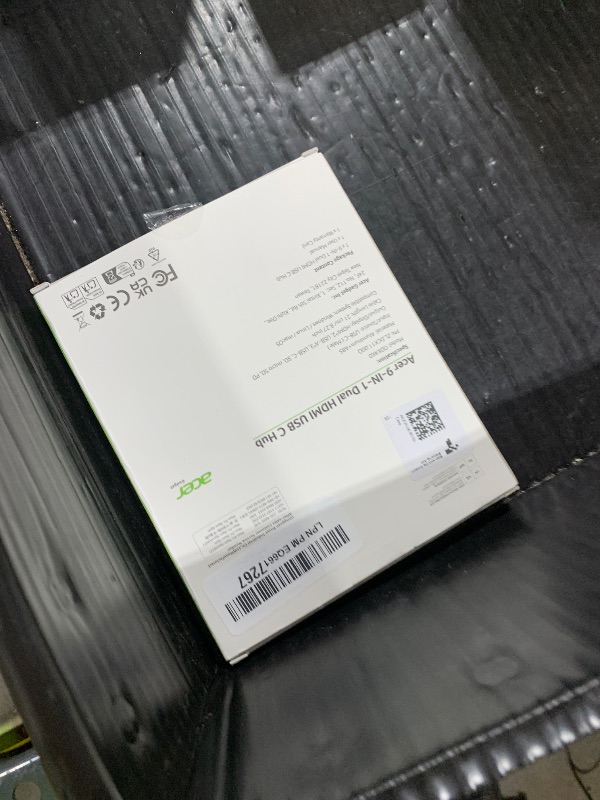 Photo 1 of Acer USB C Docking Station Dual Monitor With 2 HDMI, 9-IN-1 Laptop Docking Station with 4K HDMI, USB A&C 3.0, SD/Micro SD, 100W PD Charging, USB C Dock Compatible with Acer/Dell XPS/HP/Mac/Surface etc