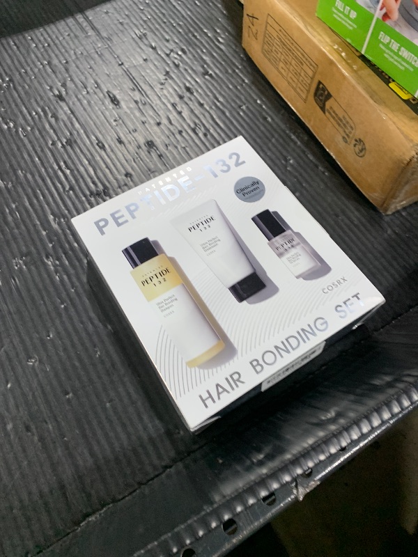 Photo 1 of COSRX PEPTIDE 132 Hair Care Set - Bonding Shampoo, Treatment & Oil Serum, Bond Repair Treatment Hair Gift Set for Damaged, Dry Hair, Daily Scalp Treatment for Dandruff, Dry, Itchy or Flaky Scalp
