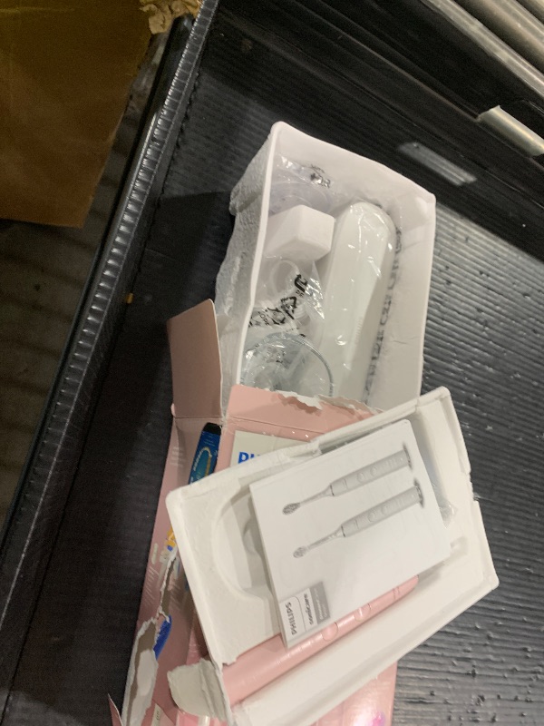 Photo 1 of Philips Sonicare DiamondClean Smart 9500 Electric Toothbrush, Sonic Toothbrush with App, Pressure Sensor, Brush Head Detection, 5 Brushing Modes and 3 Intensity Levels, Pink, Model HX9923/21