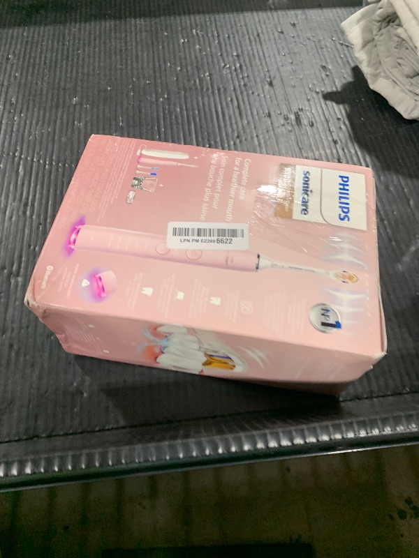 Photo 1 of Philips Sonicare DiamondClean Smart 9500 Electric Toothbrush, Sonic Toothbrush with App, Pressure Sensor, Brush Head Detection, 5 Brushing Modes and 3 Intensity Levels, Pink, Model HX9923/21