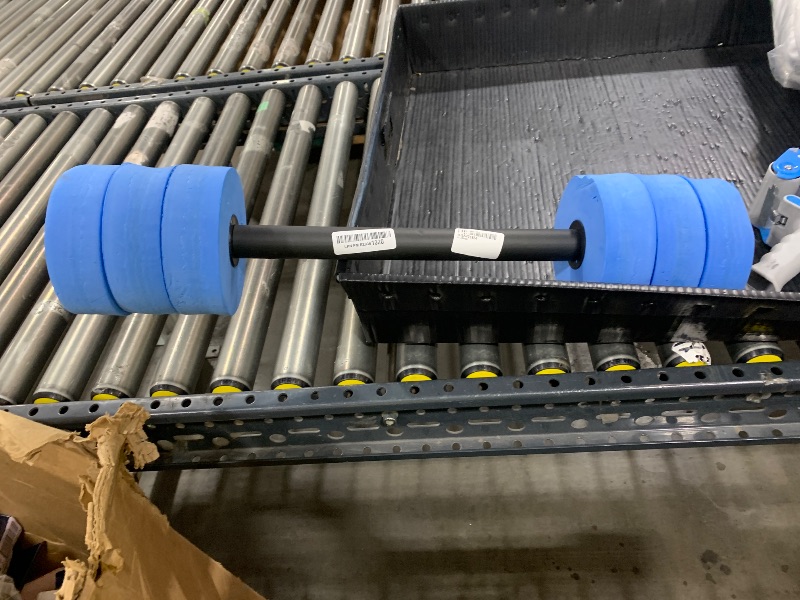Photo 1 of Kemp USA Aquatic Bar Float - 26 Inch Soft Foam Padded Dumbbell Set for Swimming Pool, Water Aerobics & Fitness Exercise - Non-Water Absorbing, Designed for All Ages.