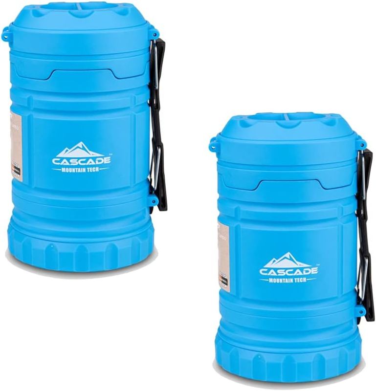 Photo 1 of Cascade Mountain Tech Collapsible Flash Pop 2-in-1 Lantern/Flashlight