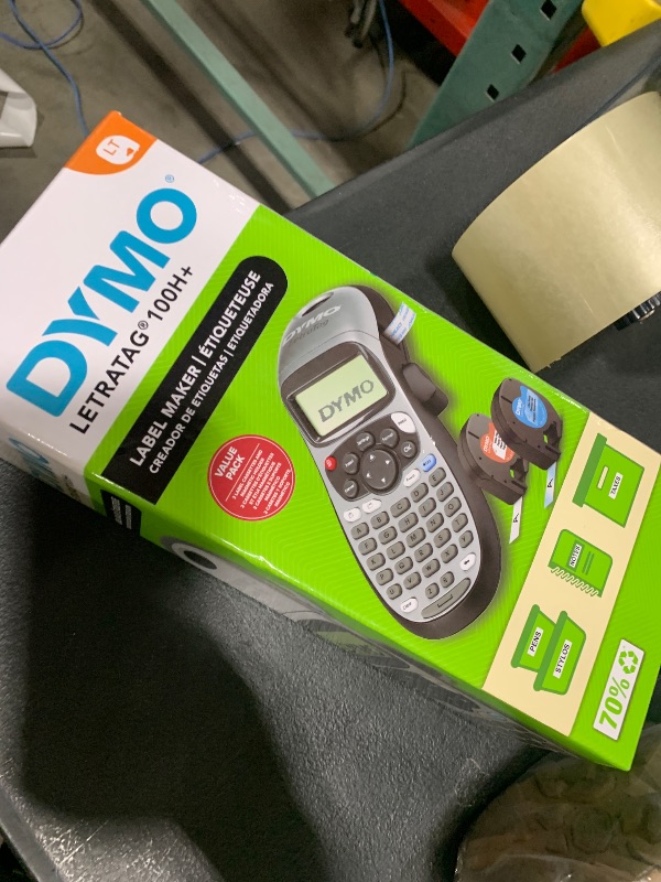 Photo 1 of DYMO LetraTag 100H Plus Handheld Label Maker for Office or Home