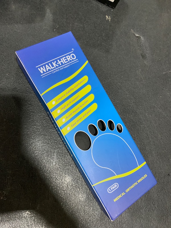 Photo 1 of Plantar Fasciitis Feet Insoles Arch Supports Orthotics Inserts Relieve Flat Feet, High Arch (Mens 5-5 1/2 | Womens 7-7 1/2)