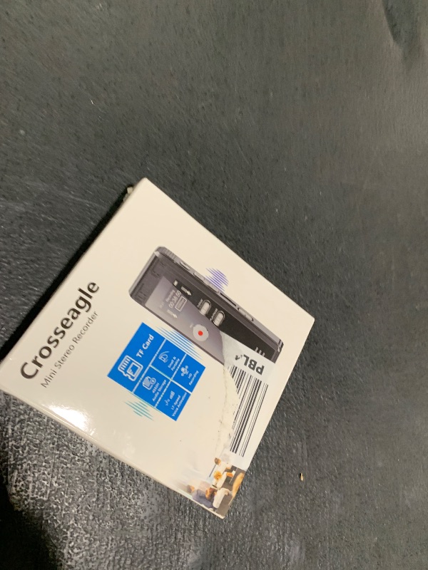 Photo 1 of 64GB Digital Voice Activated Recorder with Playback - 4552 Hours Audio Recording Device, 3072Kpbs HD Dual MIC Tape Recorder Device for Lecture A-B Repeat, MP3 Player,?64GB TF Card Included?