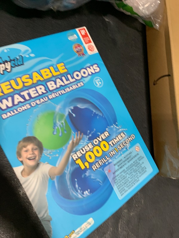 Photo 1 of 12Pcs Reusable Water Balloons, Pool Beach water Toys for Boys and Girls, Outdoor Summer Toys for Kids Ages 3-12