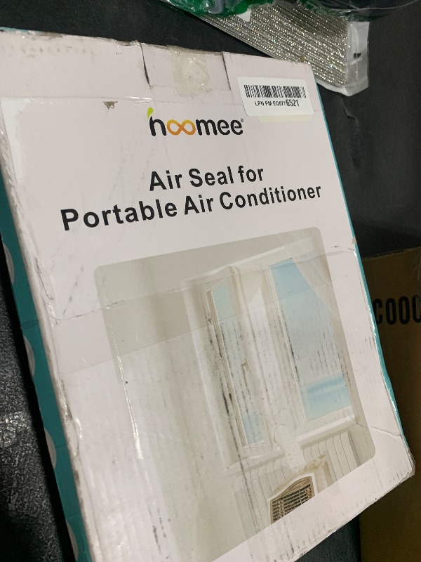 Photo 1 of HOOMEE 560CM(220") Window Seal, Cloth Accessory for Portable Air Conditioner and Tumble Dryer