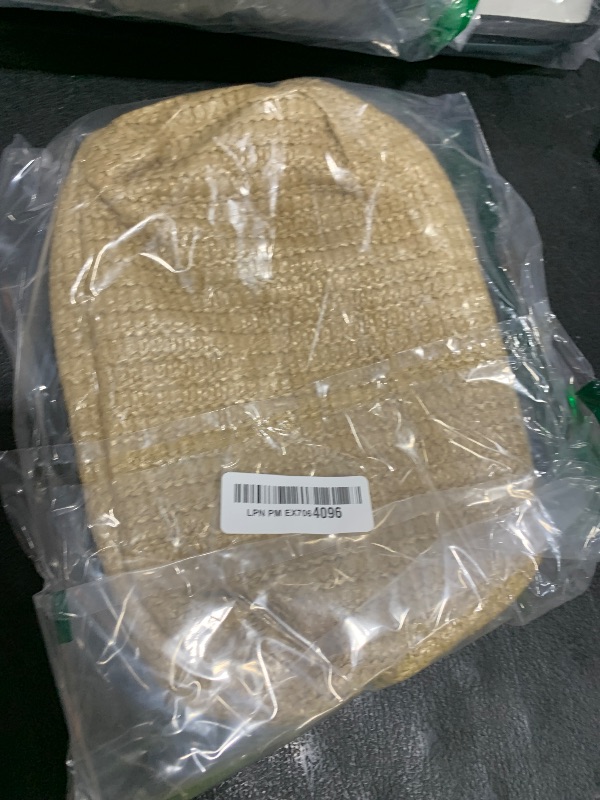 Photo 1 of Fecialy Straw Clutch Purse for Women Summer Beach Bag Dumpling Clutch Straw Crossbody Bag Beach Woven Rattan Bag