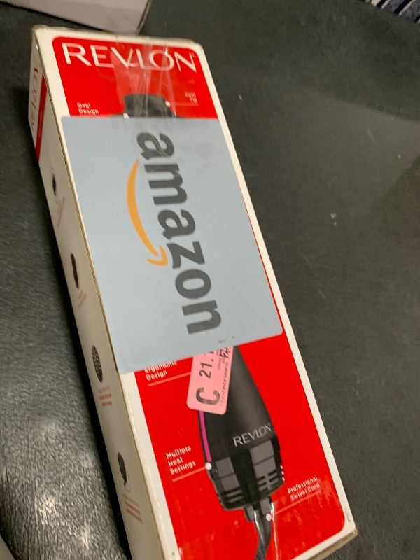 Photo 1 of REVLON One-Step Volumizer Hair Dryer and Styler with Improved Motor – Easy Salon-Style Blowouts – Less Frizz, More Shine, and Reduced Heat Damage, for all Hair Types and Lengths (Black)