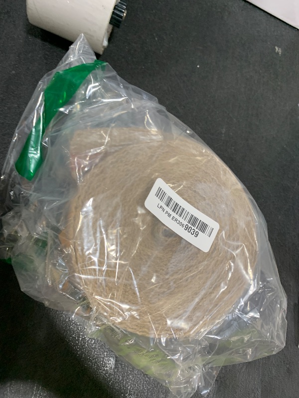 Photo 1 of YaeCCC Craft Jute Webbing Tape, 3.5" x 10 Yd,11 lbs Heavy-Duty for Chair Repair, Crafting, Burlap Ribbon, Upholstery