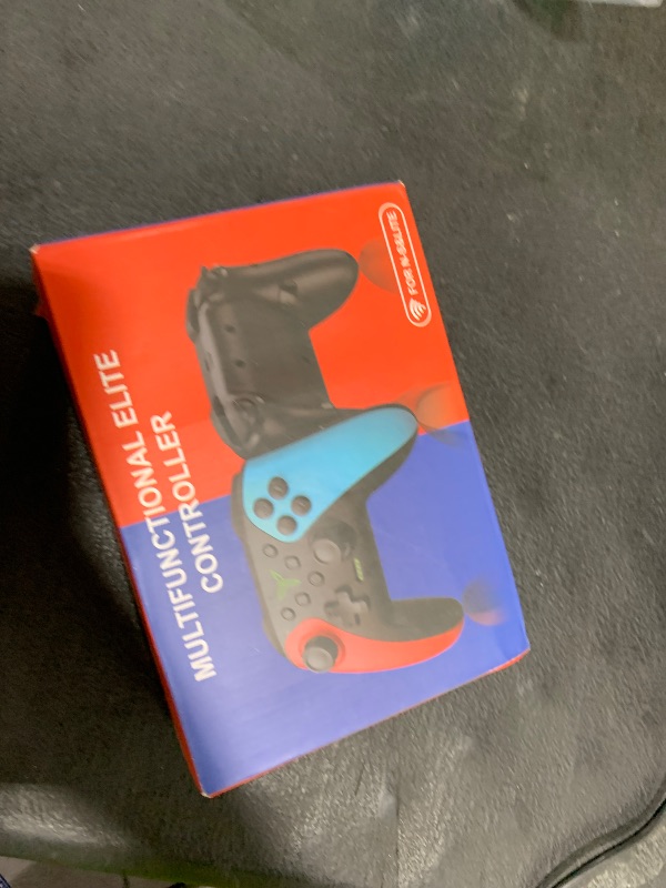 Photo 1 of Wireless Switch Controller for Switch/Lite/OLED Controller, Switch Controller with a Mouse Touch Feeling on Back Buttons, Extra Switch Pro Controller with Wake-up,Programmable, Turbo Function