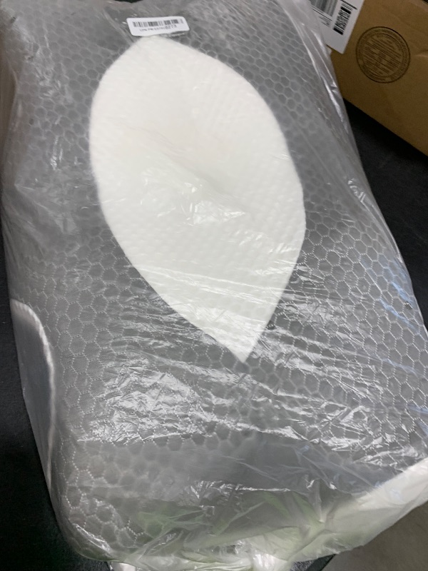 Photo 1 of Elviros Cervical Memory Foam Pillows for Neck and Shoulder Pain, Ergonomic Orthopedic Sleeping Support Pillow for Side Sleepers, Back and Stomach Sleepers (Soft)