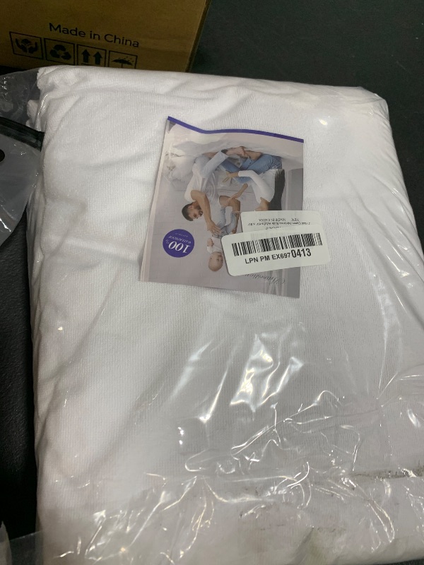 Photo 1 of 2 Pack Mattress Protector, Waterproof Mattress Cover Queen Size, Soft Breathable Terry for Pets, Kids, Adults 60" x 80"