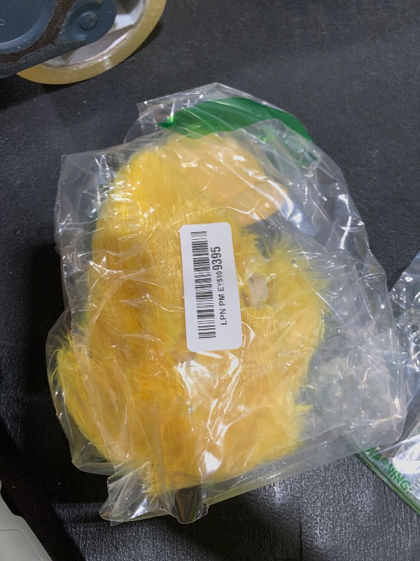 Photo 1 of Best Pet Supplies Crinkle Dog Toy for Small, Medium, and Large Breeds, Cute No Stuffing Duck with Soft Squeaker, Fun for Indoor Puppies and Senior Pups, Plush No Mess Chew and Play - Yellow