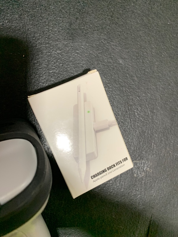 Photo 1 of Magnetic Wireless Charger Dock with USB Cable Compatible with Apple Pencil 2nd Generation, Convenient Ipencil Charging Stand fits for Ipad Pen Gen 2,Save Your Ipad Battery Power