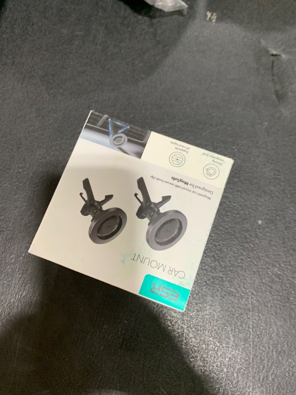 Photo 1 of ESR for MagSafe Car Mount, Air Vent/Dashboard Magnetic Phone Holder for Car,Car Phone Holder Mount for iPhone 16/16e/15/14/13/12/Samsung, All Smartphones(2 Metal Rings included),Charging Not Supported