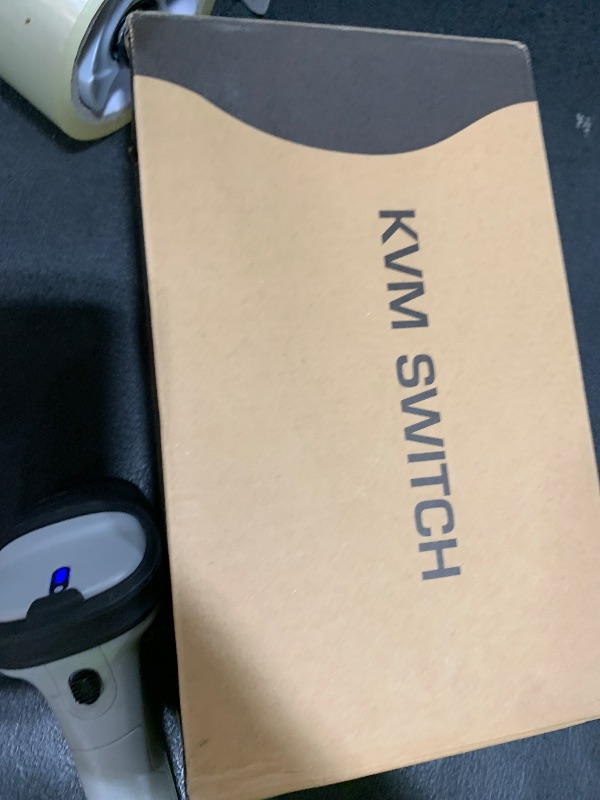 Photo 1 of CKLau 4 Port KVM HDMI Switch with Digital Audio Output, All Input Cables and 2 USB 3.0 Hub, 4x1 HDMI KVM Switch USB 3.0 Supports Hotkey Switching, 4K@60Hz, 2K@144Hz, EDID