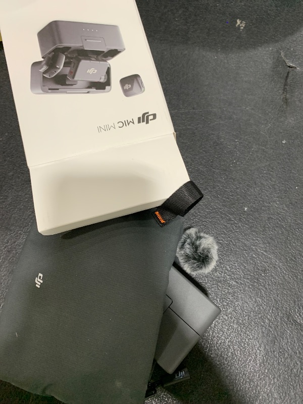 Photo 1 of DJI Mic Mini (2 TX + 1 RX + Charging Case), Wireless Lavalier Microphone for iPhone/Camera/Android, Ultralight, Detail-Rich Audio, 48h Use, Noise Cancelling, Automatic Limiting, Vlog, Streaming