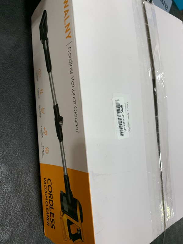 Photo 1 of 350W Cordless Vacuum for DeWALT Battery, Stick Vacuum with LED Display, Bendable Wand, Cordless Stick Vacuum Cleaner for Hard Floor Car