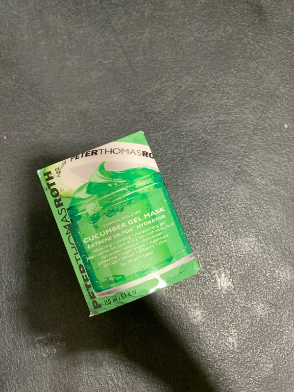 Photo 1 of Peter Thomas Roth | Cucumber Gel Mask | Extreme De-Tox™ Hydrator, Cooling and Hydrating Facial Mask, Helps Soothe the Look of Dry and Irritated Skin