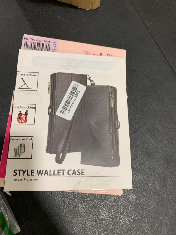 Photo 1 of XcaseBar for Moto G 5G 2024/G Play 2024 Wallet case with Zipper Credit Card Holder?RFID Blocking?,Flip Folio Book PU Leather Phone Shockproof Cover Women Men for Moto G Play 2024 case Light Brown