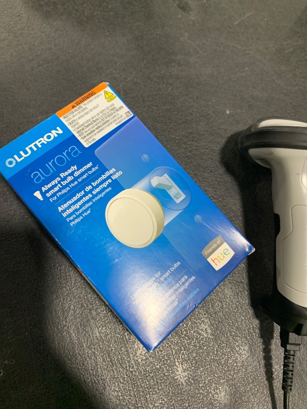 Photo 1 of Lutron Aurora Smart Bulb Dimmer Switch | for Philips Hue Smart Bulbs | Z3-1BRL-WH-L0 | White