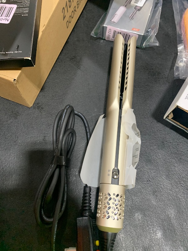 Photo 1 of Hair Straightener - 2 in 1 Wet to Dry Hair Dryer and Straightener with High-Speed Airflow + Rapid Heat-Up + Customizable Temperature + LCD Display & Auto Shut-Off + No Heat Damage for All Hair Types