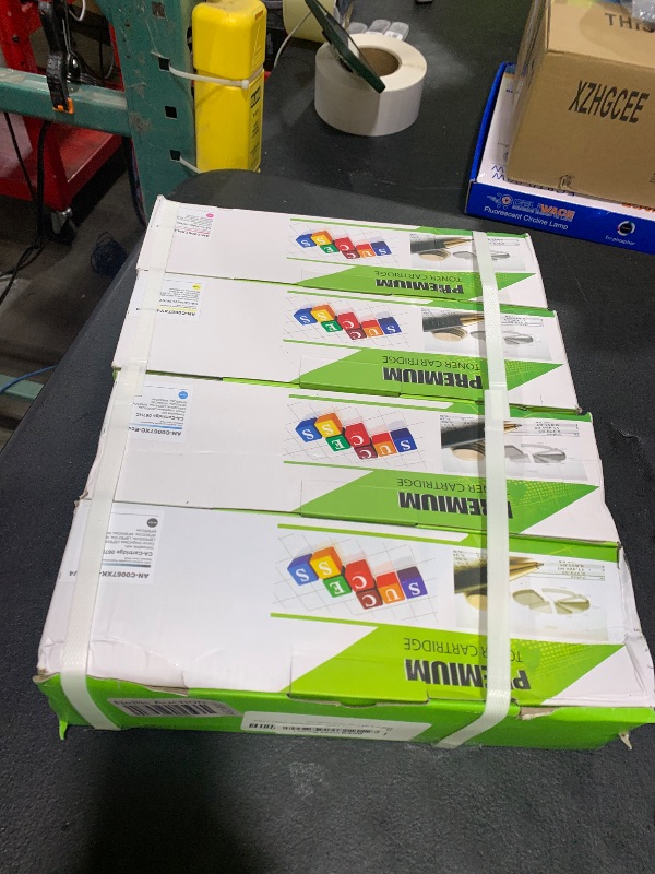 Photo 1 of 067H 067 High Yield Toner Cartridge Compatible Replacement for Canon 067 067H Toner Cartridges for Canon Color imageCLASS MF650C MF656Cdw MF653Cdw MF654Cdw LBP632Cdw LBP630C Printer 4 Pack