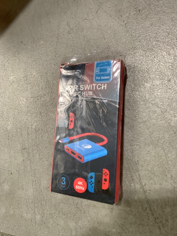 Photo 1 of Switch Dock for Nintendo Switch Docking Station, Portable Switch TV Dock Adapter Compatible Nintendo Switch/OLED/Steam Deck Support Switch TV Mode with HDMI2.0, Replacement Travel Dock for Switch