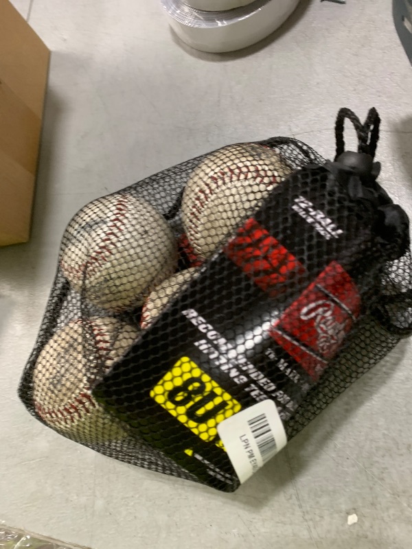 Photo 1 of Rawlings | Official League Recreational Use Practice Baseballs | Youth | Bag of 12 | OLB3BAG12 | 12 Count