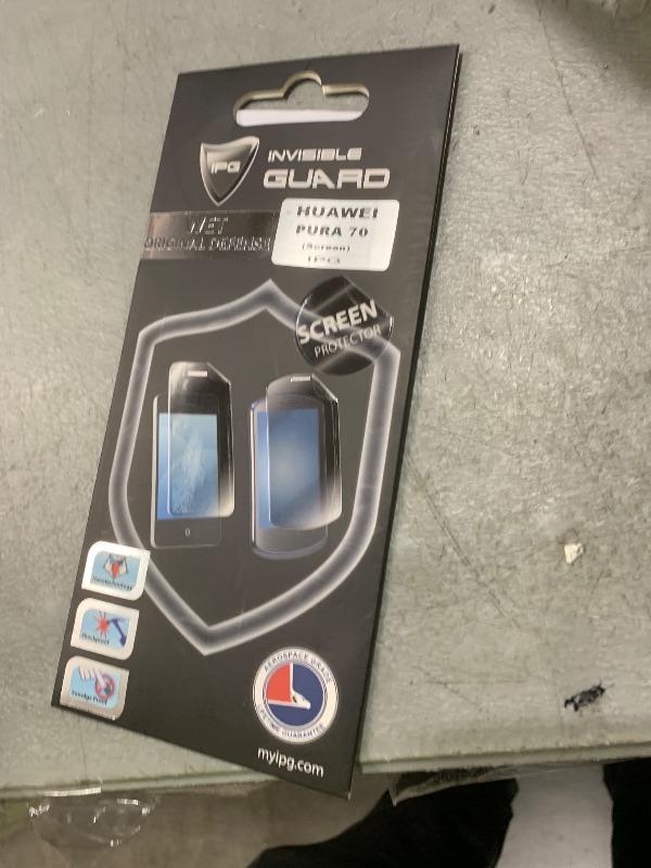 Photo 1 of IPG for Huawei Pura 70 SCREEN Protector Hydrogel Invisible Touch Screen Sensitive Ultra HD Clear Film Anti Scratch Skin Guard - Smooth/Self-Healing/Bubble -Free Screen