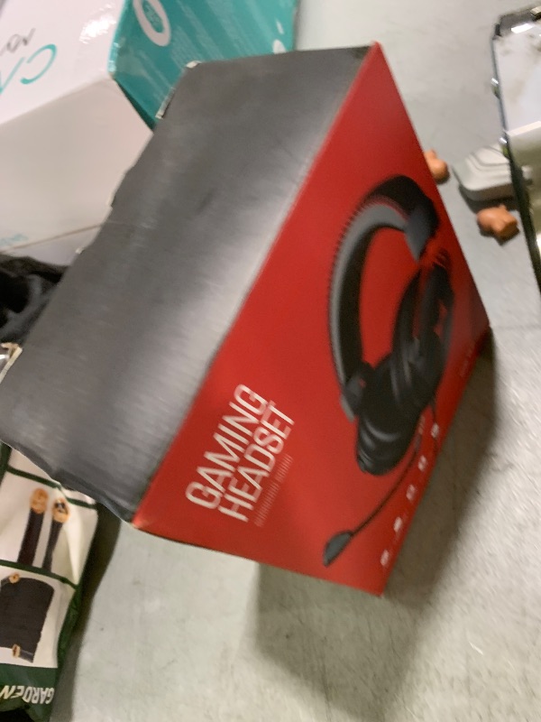 Photo 1 of DEEBOX Gaming Headset for PS5 PS4 Xbox One Switch, Gaming Headphones with Microphone for PC Mac Laptop Computer Gamer