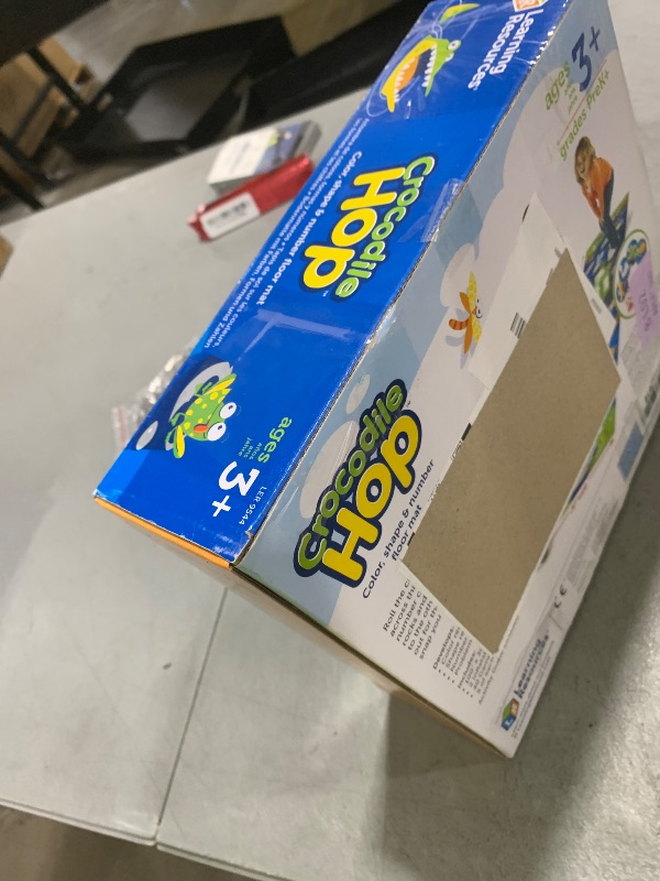 Photo 1 of Learning Resources Crocodile Hop Floor Game - Ages 3+ Indoor Games for Toddlers, Gross Motor Skills Toys for Kids, Preschool Learning Activities