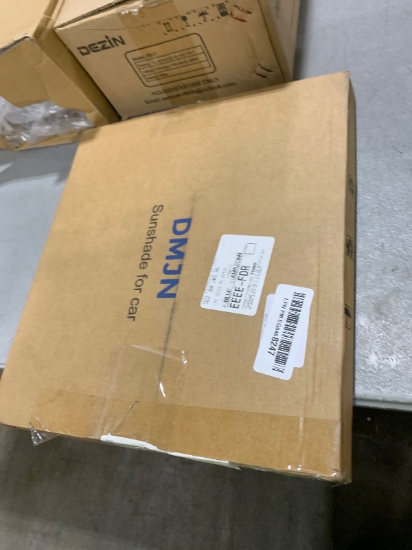 Photo 1 of [2025 Upgrade] DMJN Windshield Sun Shade Car, [100% Sun Bolck & UV Reflective] Keep Car Cool & Interior Protection Sunshade, Flexible & Durable Sun Visor Universal Fit Medium