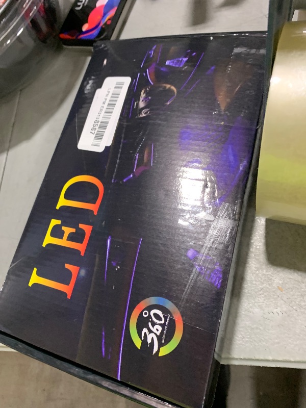 Photo 1 of Interior Car LED Strip Lights APP Control, 5 in 1 RGB 16 Million Colors Ambient Lighting Kit with 236 inches Fiber Optic, Music Mode Inside Car Lighting Decorations