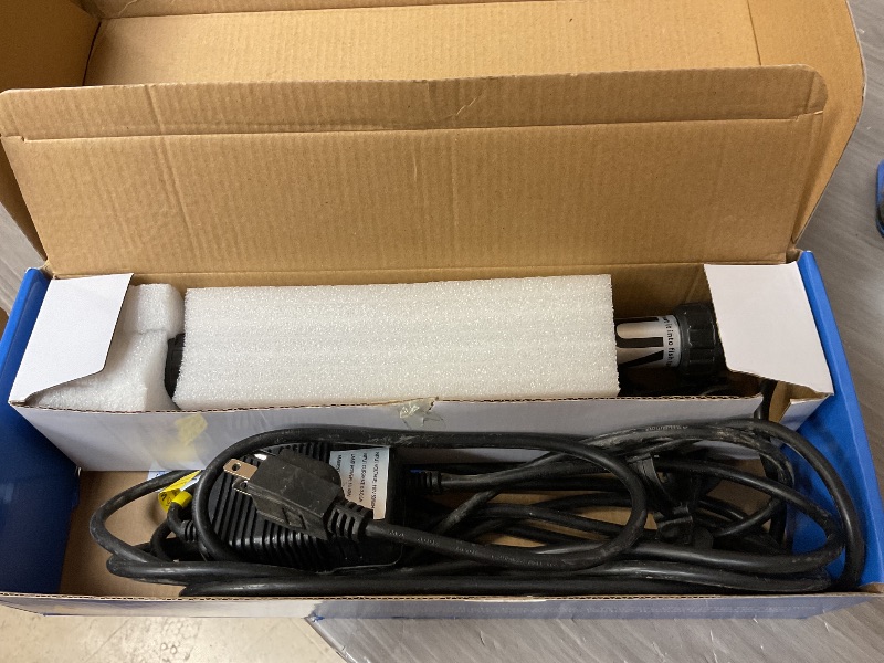 Photo 1 of 18W Aquarium UV Light for 100-1000 Gallon, UV Pond Water Clarifier for Koi Pond, Swimming Pool, Spa, Large Fish Tank, Cold Plunge UV Light for Pond Algae Control