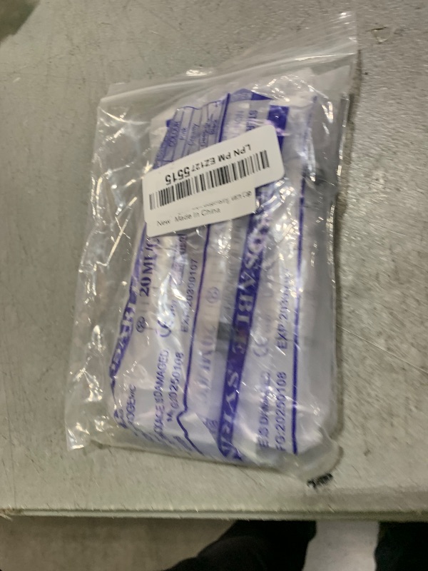 Photo 1 of 20ml Syringe for Liquid, Oral, Scientific Labs, Measurement, Dispensing, with Cap- 3 Pack 20ml Syringes