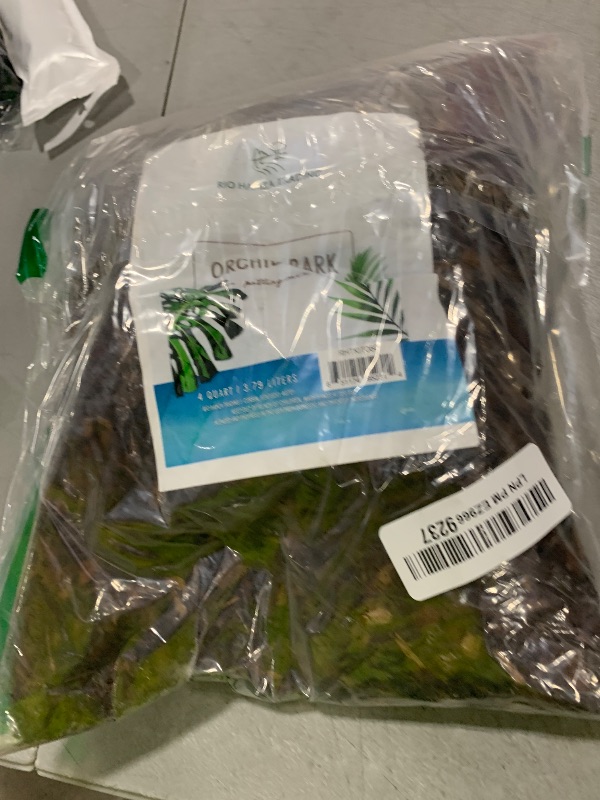Photo 1 of 100% Organic Material All Natural Orchid Bark (4 Quarts), USA Sourced and Produced Orchid Bark Potting Mix, Orchid Potting Bark Bulk